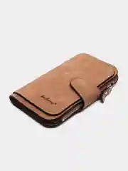 Коричневый кошелек женский Baellerry, многофункциональный