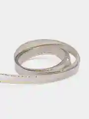 Серый лента атласная с люрексом, 6 мм