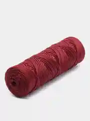Бордовый шнур полиэфирный 100м, 4мм