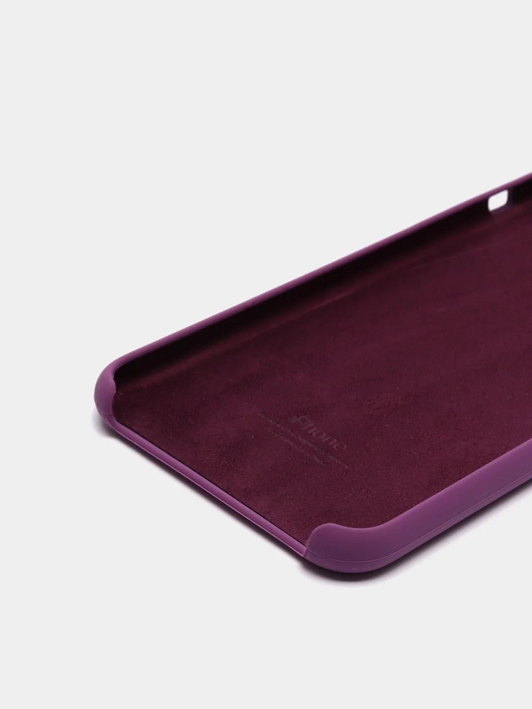 Пурпурный чехлы для iPhone XS Max Silicone Case