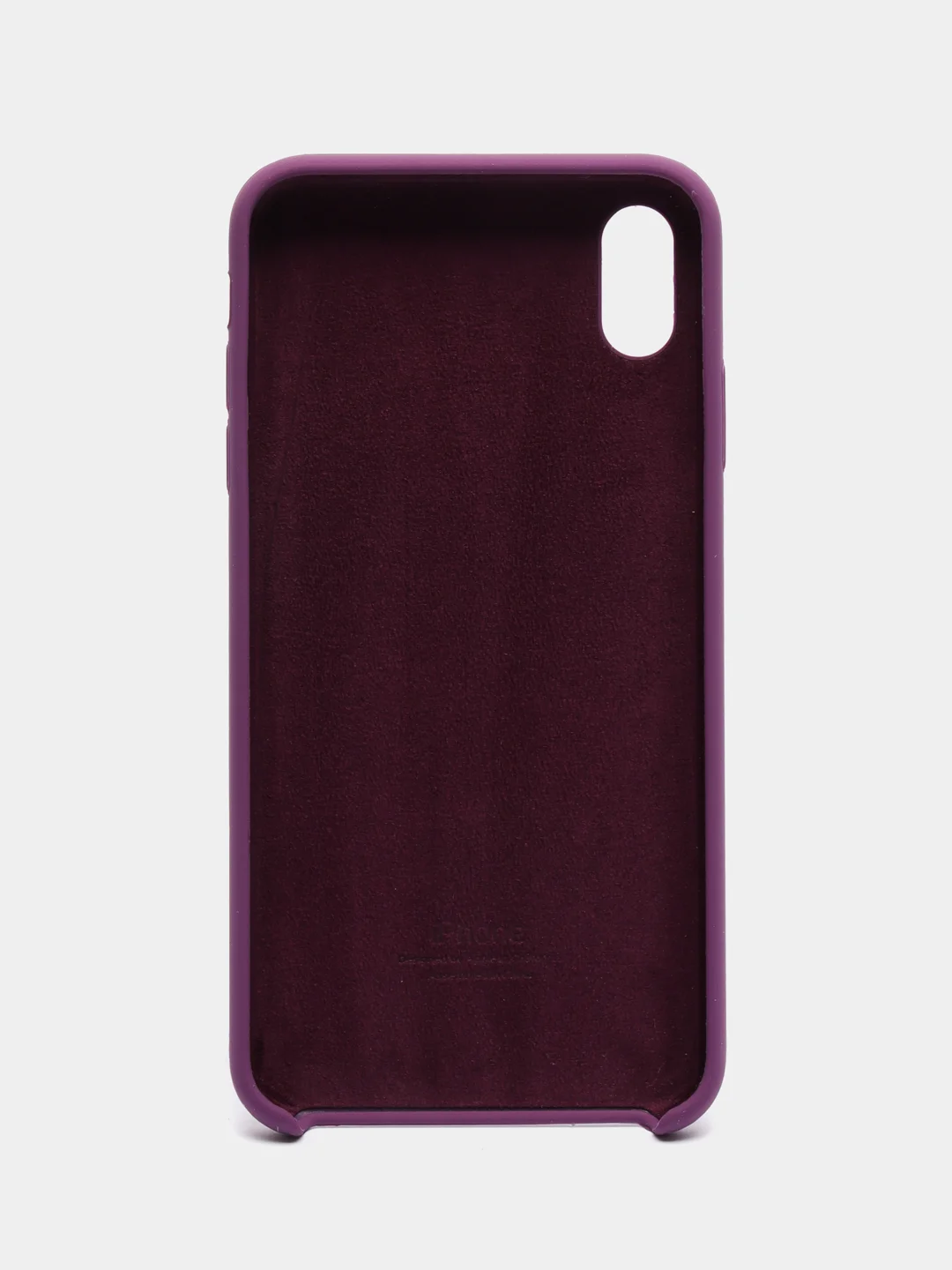 Пурпурный чехлы для iPhone XS Max Silicone Case