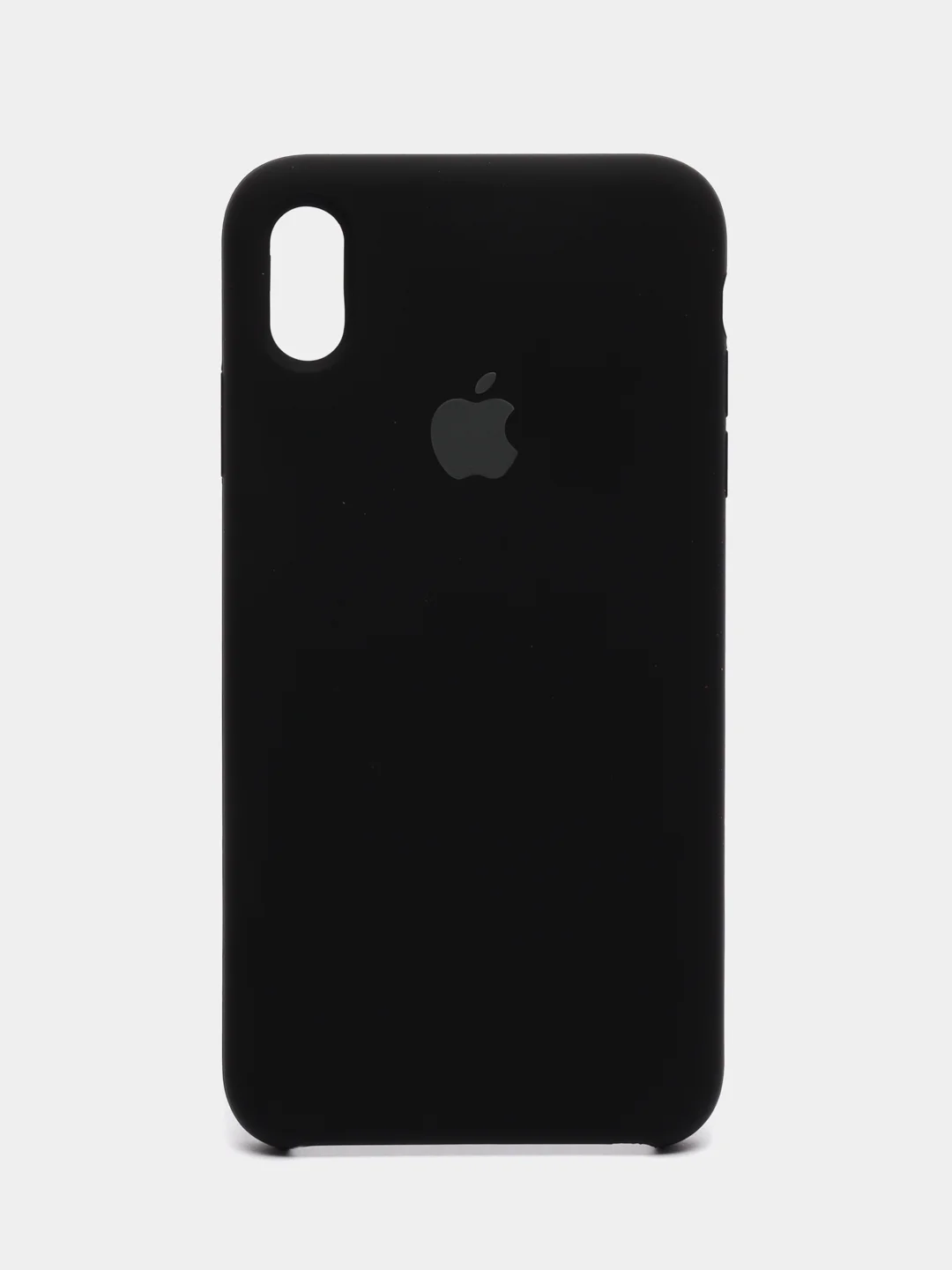 Черный чехлы для iPhone XS Max Silicone Case