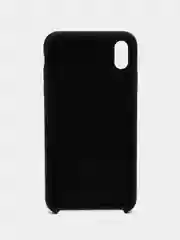 Черный чехлы для iPhone XS Max Silicone Case
