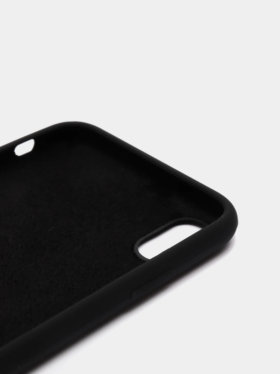 Черный чехлы для iPhone XS Max Silicone Case