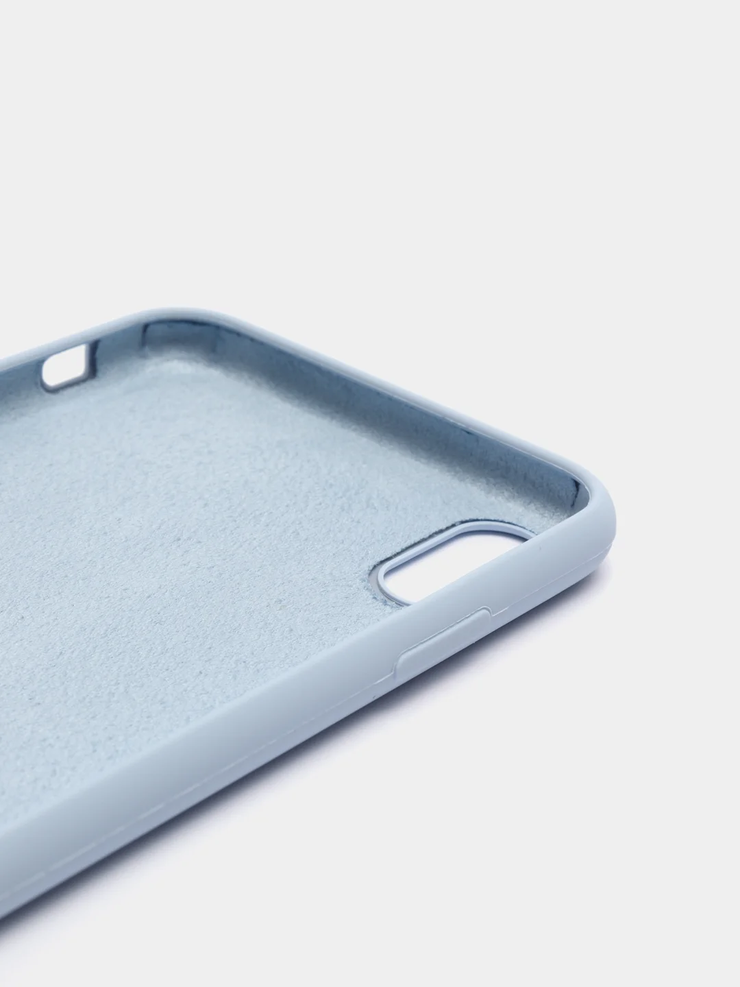Небесно-голубой чехлы для iPhone XS Max Silicone Case
