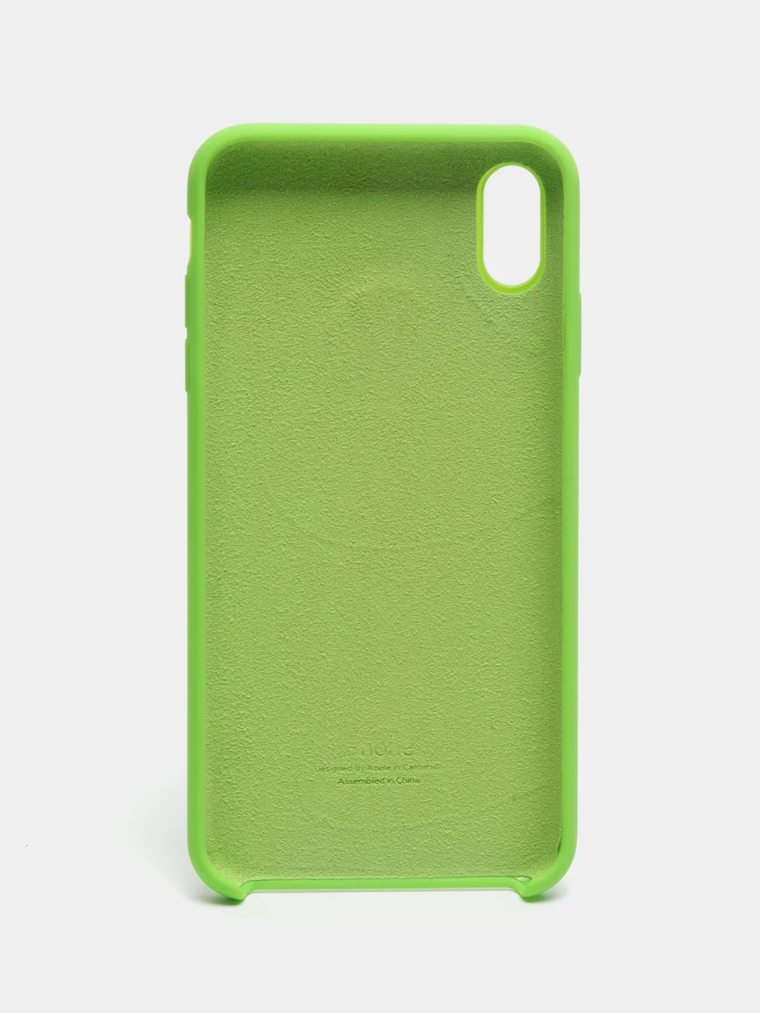 Лайм чехлы для iPhone XS Max Silicone Case
