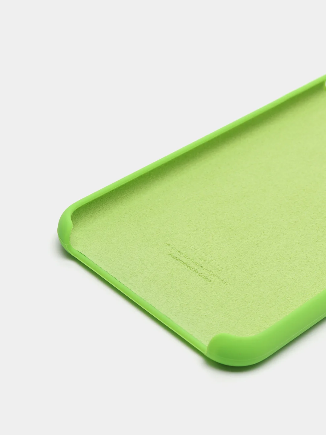 Лайм чехлы для iPhone XS Max Silicone Case