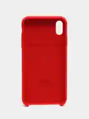 Красный чехлы для iPhone XS Max Silicone Case