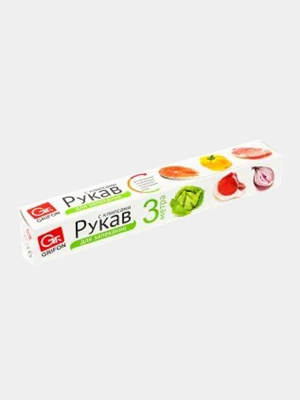 Рукав для запекания с клипсами