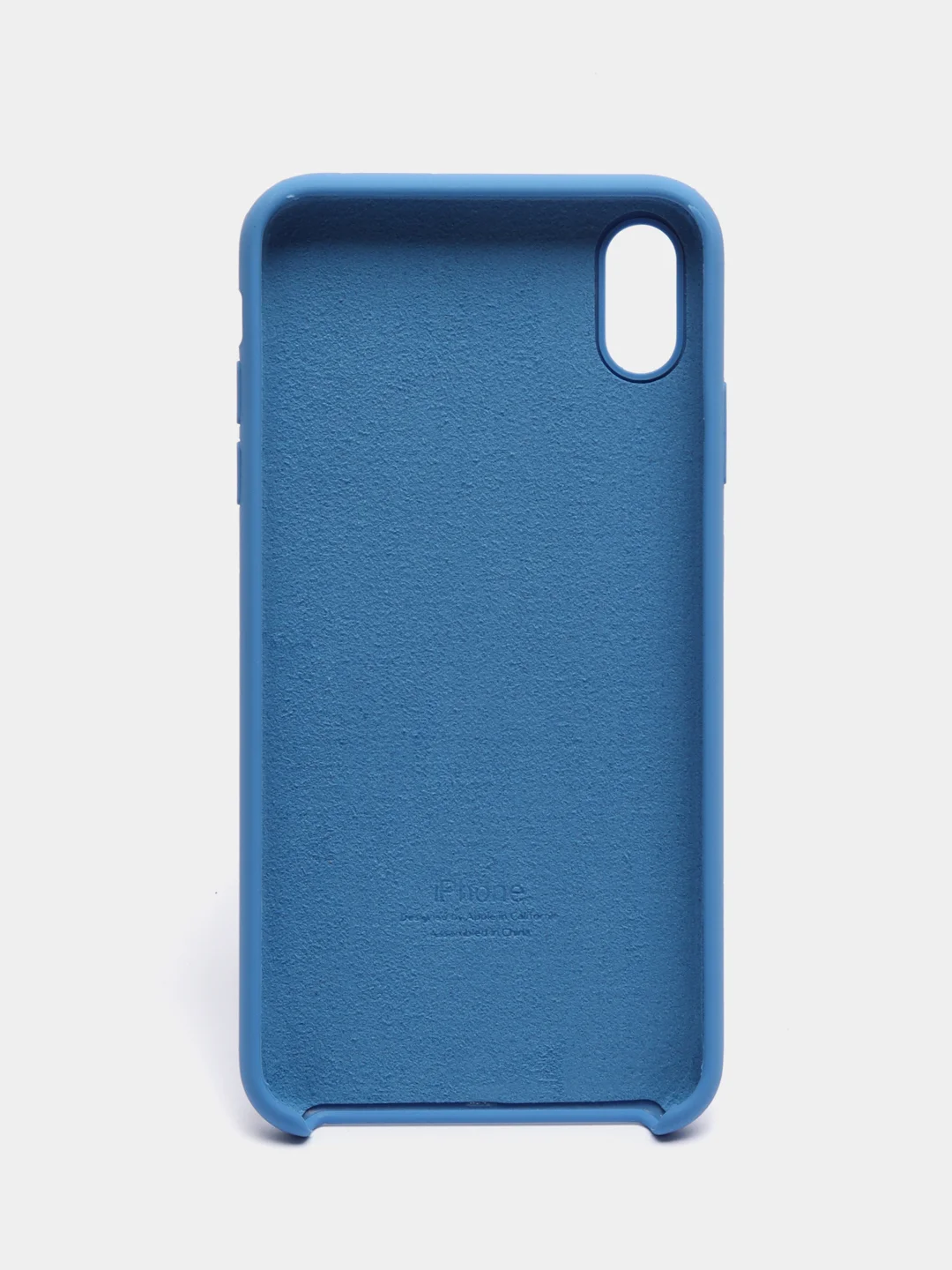Светло-синий чехлы для iPhone XS Max Silicone Case