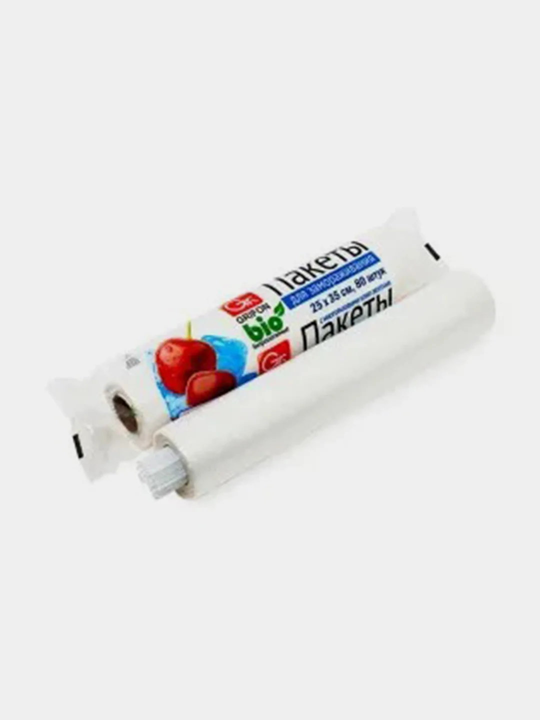 Пакеты для заморозки продуктов, 25 х 35 см, 80 штук