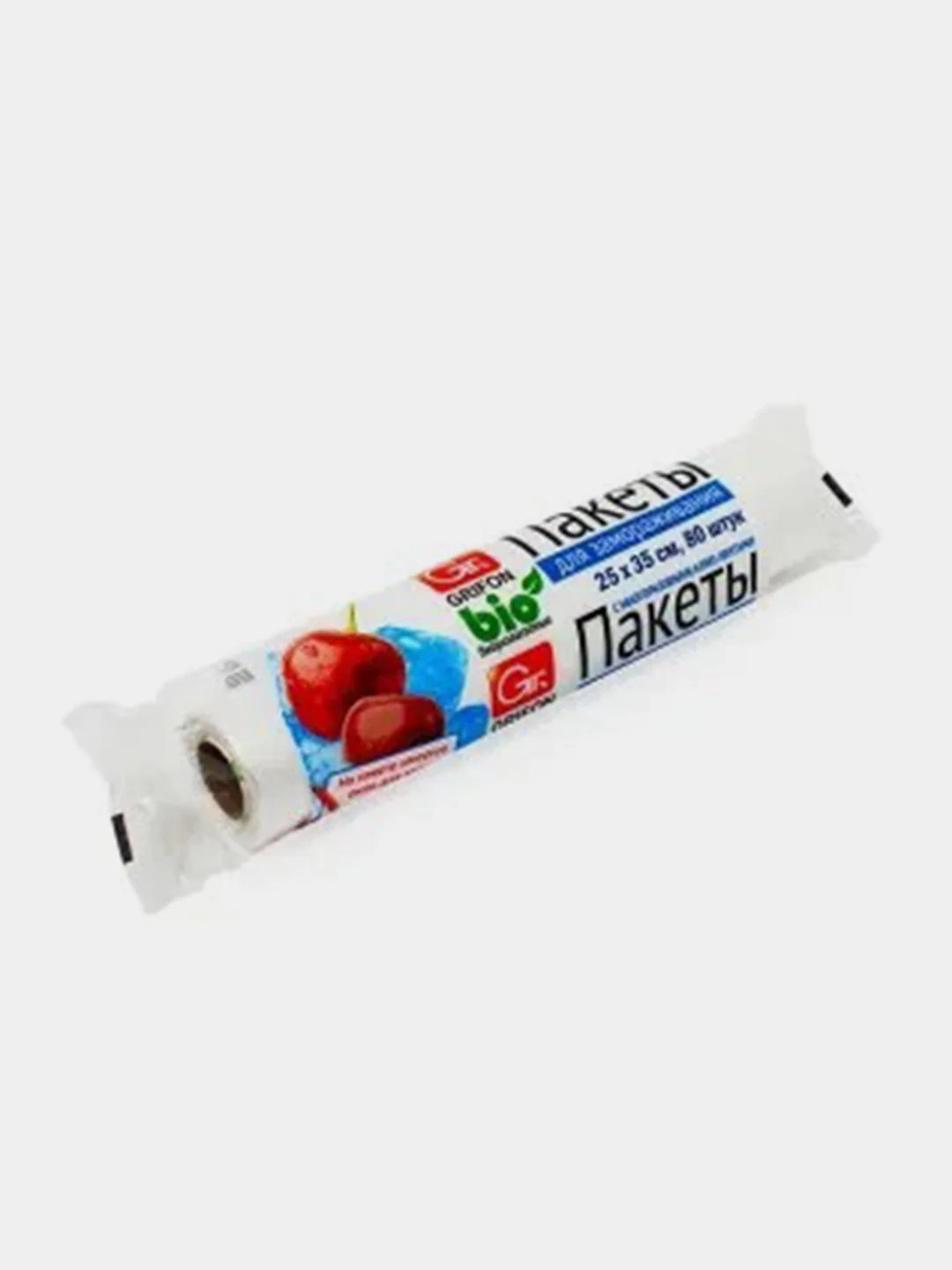 Пакеты для заморозки продуктов, 25 х 35 см, 80 штук