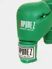 Зеленый боксерские Перчатки Gaponez "Нокаут", GBGK