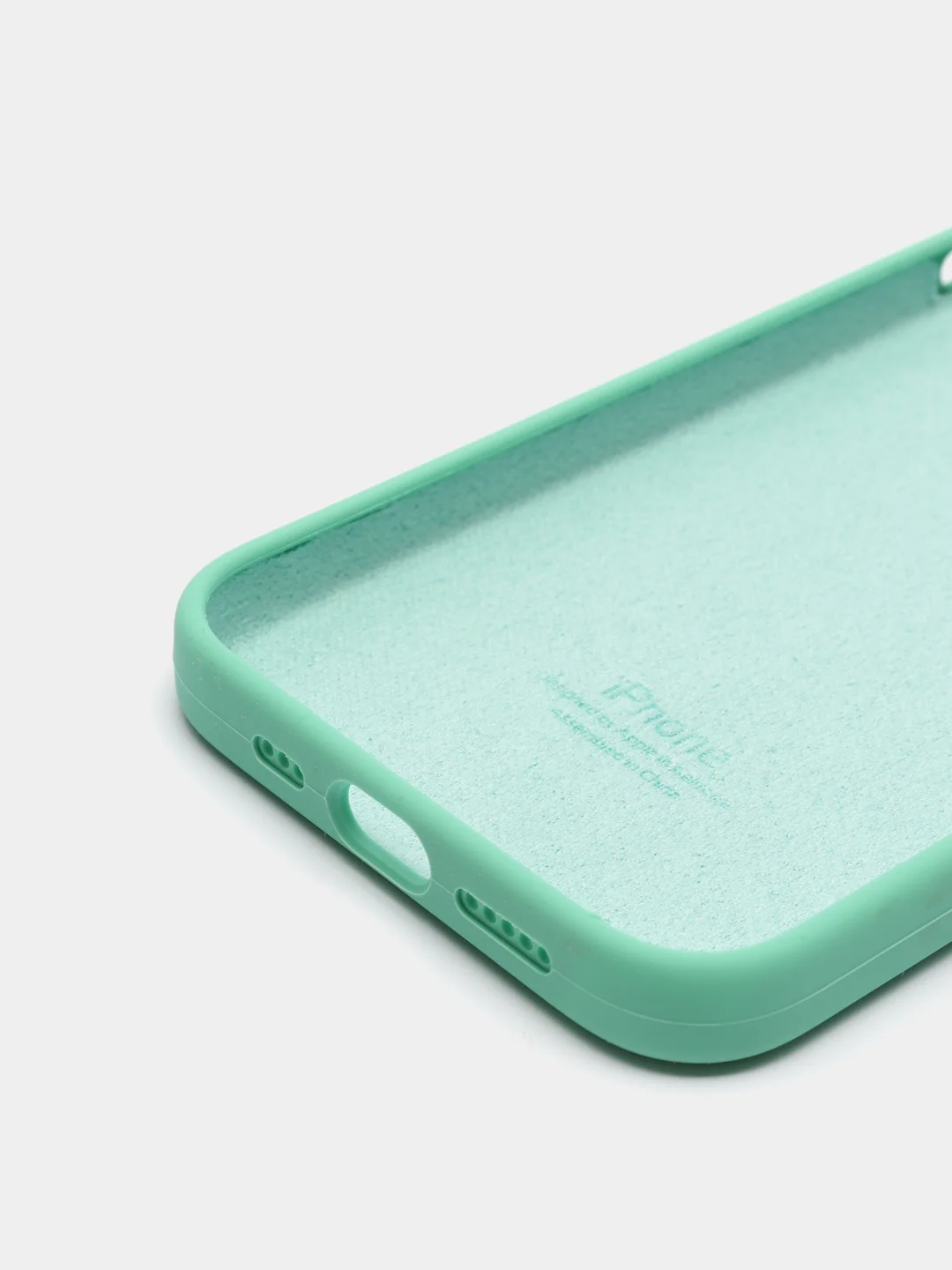 Бирюзовый чехлы для iPhone 13 Pro, Silicone Case