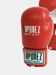 Красный боксерские Перчатки Gaponez "Антинокаут", GBGA