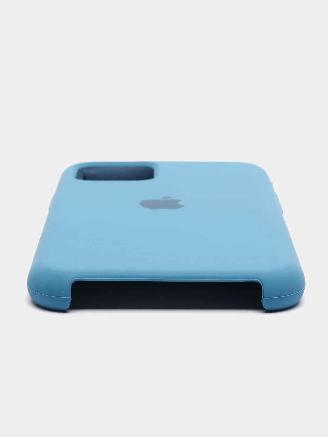 Синий меланж чехол Silicone Case для iPhone 11 Pro