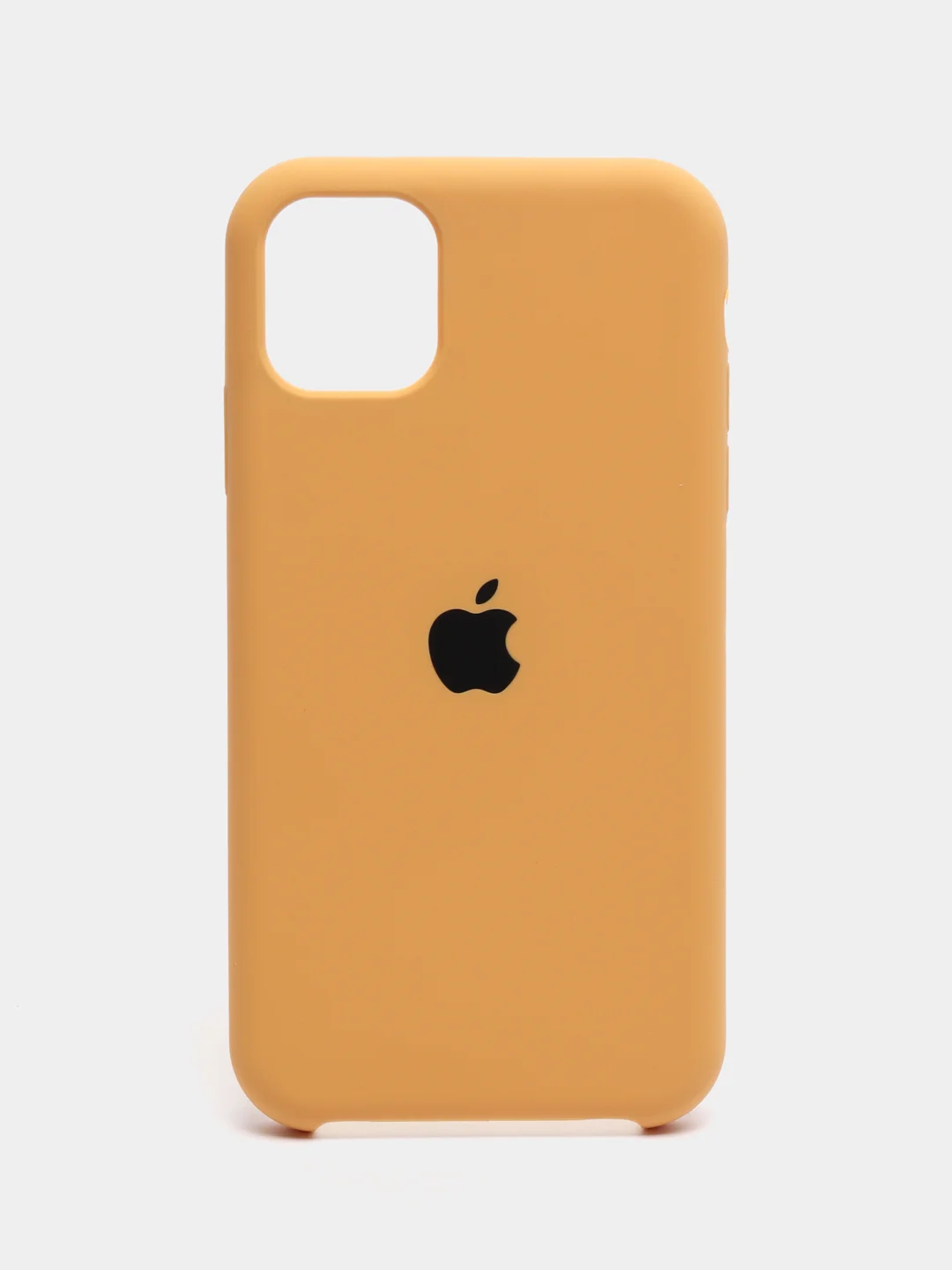 Горчичный чехол Silicone Case для iPhone 11