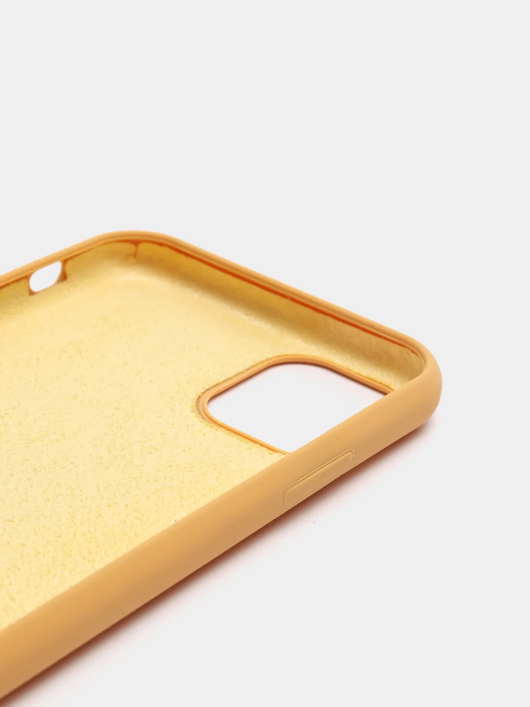 Горчичный чехол Silicone Case для iPhone 11