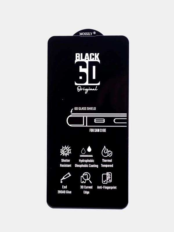 Стекло Mossily 6D для Samsung A14/A52/A54/F62/M62/A71/A72/A73/S10E/S21/S21 FE/S22/S22 Plus