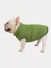 Зеленый куртка жилет для собак зимний