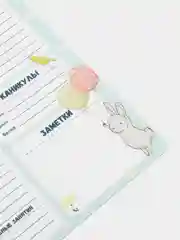 Голубой магнитное расписание уроков с поверхностью "пиши-стирай"