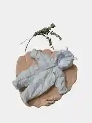 Серый меланж утепленный комбинезон для новорожденных, демисезонный
