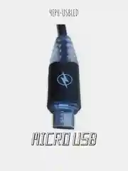 Кабель зарядки Micro-USB, Type-C, 8PIN-lightning, с подсветкой