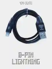 Кабель зарядки Micro-USB, Type-C, 8PIN-lightning, с подсветкой