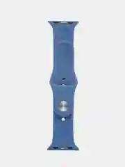 Синий силиконовый ремешок для Apple Watch