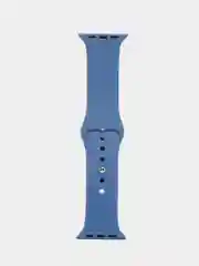 Синий силиконовый ремешок для Apple Watch