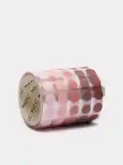 Коралловый меланж стикеры круглые, самоклеящиеся, 3 м х 50 мм