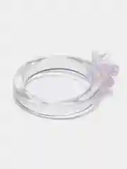 Фиолетовый кольцо "Бабочка"