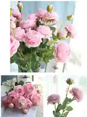 Кораллово-розовый искусственные цветы Пион шёлковый, растения, роза 1шт