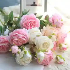 Кораллово-розовый искусственные цветы Пион шёлковый, растения, роза 1шт