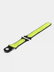 Зеленый силиконовый ремешок для Apple Watch, перфорированный