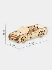 Деревянный конструктор UNIWOOD UNIT Кабриолет / Сборная модель Dodge Challenger / Додж