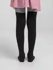 Розовый детские колготки conte-kids с рисунком