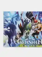 Аметистовый плакат Genshin Impact, Геншин импакт