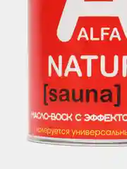 Масло-воск Sauna ALFA №2 с эффектом лотоса для бани и сауны