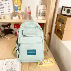 Бирюзовый рюкзак для школьников