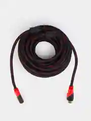 Кабель HDMI-HDMI, 18 метров, в оплетке