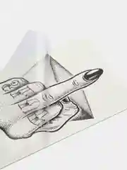 Серый металлик временная переводная татуировка