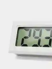 Белый термометр цифровой встраиваемый, BST-10, цвет корпуса белый / черный