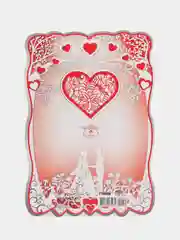 Коралловый приглашение на свадьбу, свиток, 10 штук