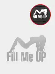 Наклейка на авто "Fill me up"