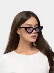 Фиолетовый солнцезащитные очки MIRSEE, в форме "Кошачий глаз"