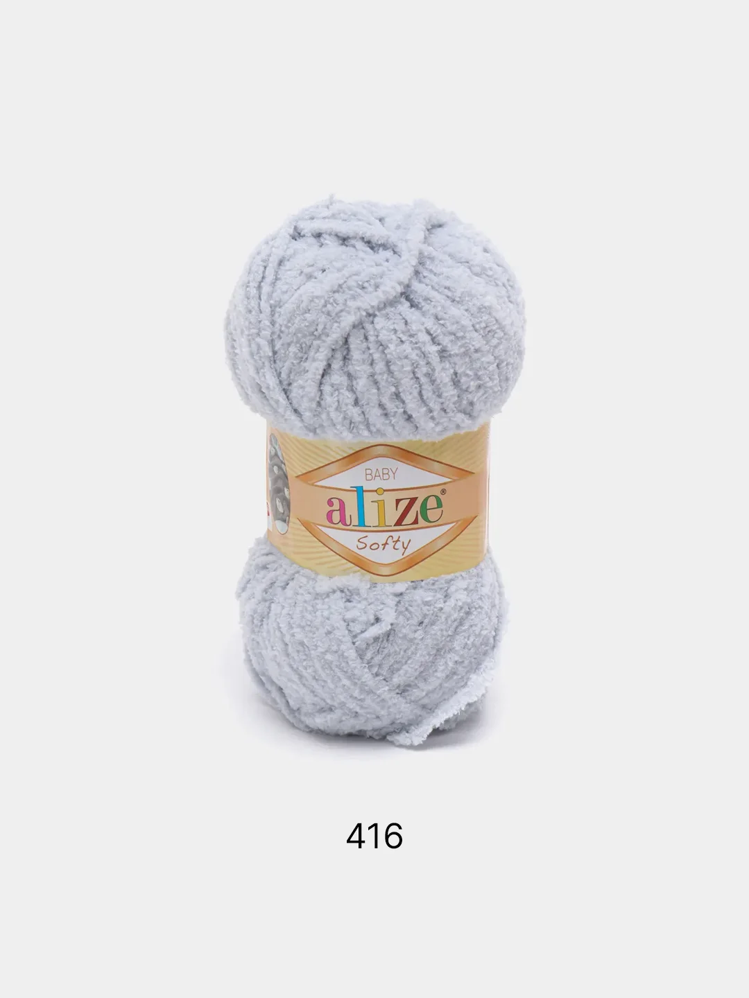 Ледяной плюшевая пряжа Alize Softy