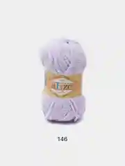 Сиреневый плюшевая пряжа Alize Softy
