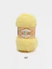 Желтый плюшевая пряжа Alize Softy