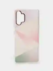 Пудровый чехол Samsung Galaxy A32, Самсунг Галакси А32 твердый, прозрачный, с рисунком